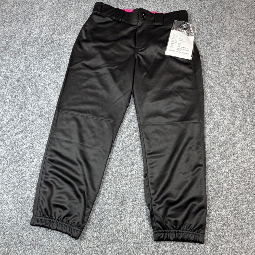 Alleson Athletic Women Black Fastpitch Softball Speed Premium Pants 615PSW M